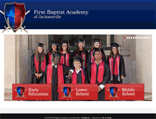 Tablet Screenshot of fbcjaxacademy.com